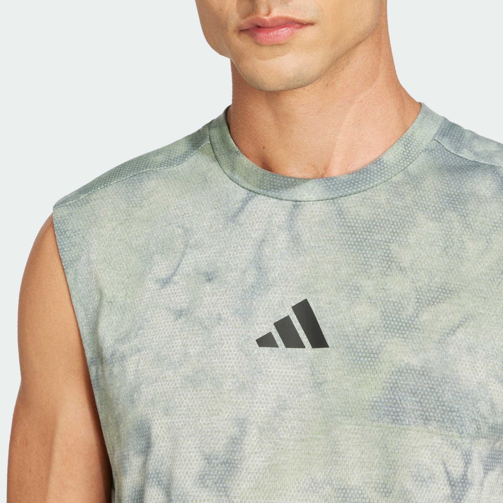 adidas Men Power Graphic Tank Top Mens Clothing Pro:Direct Running