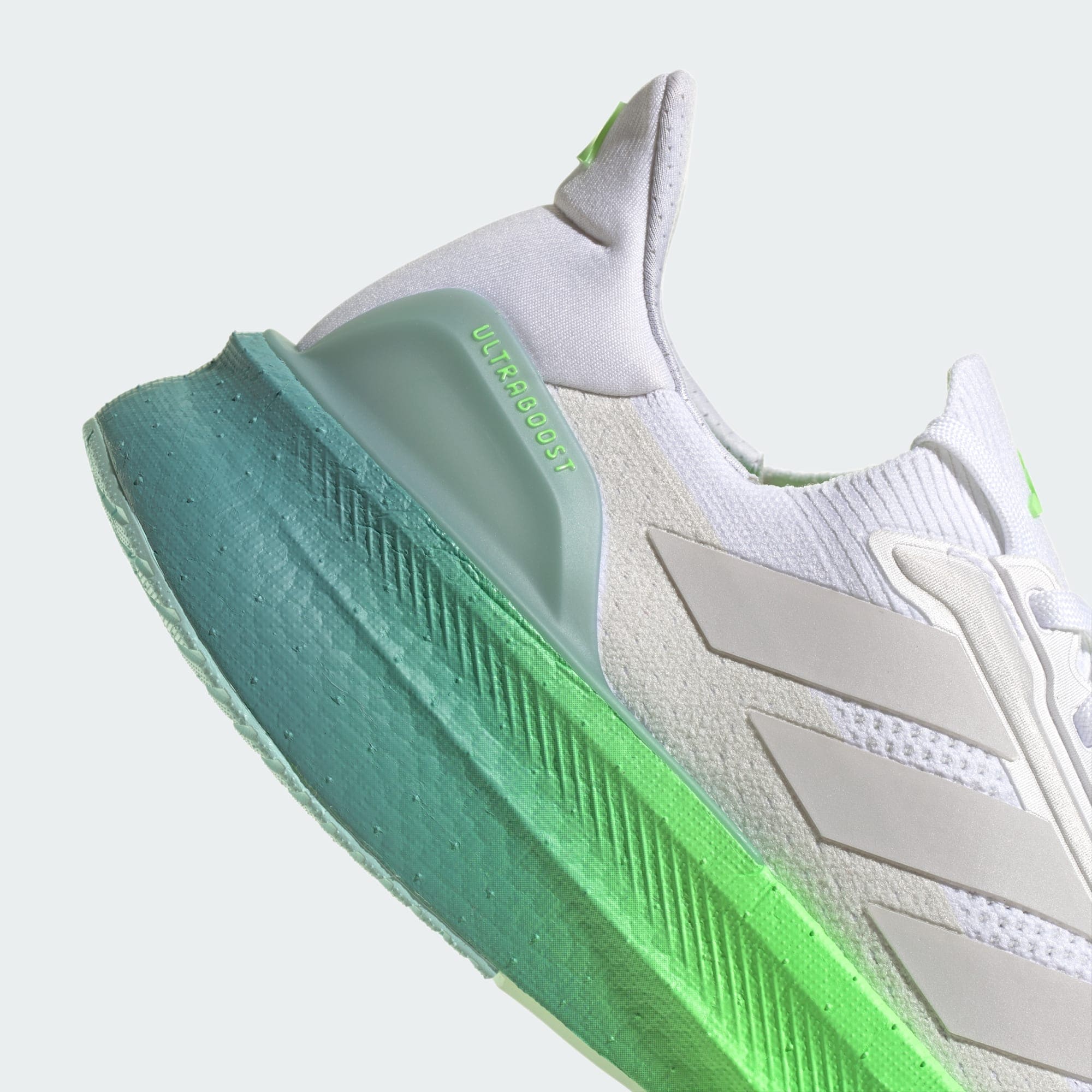 デモンズ adidas Ultraboost 5x - Ftwr White/Dash Grey/Lime Burst