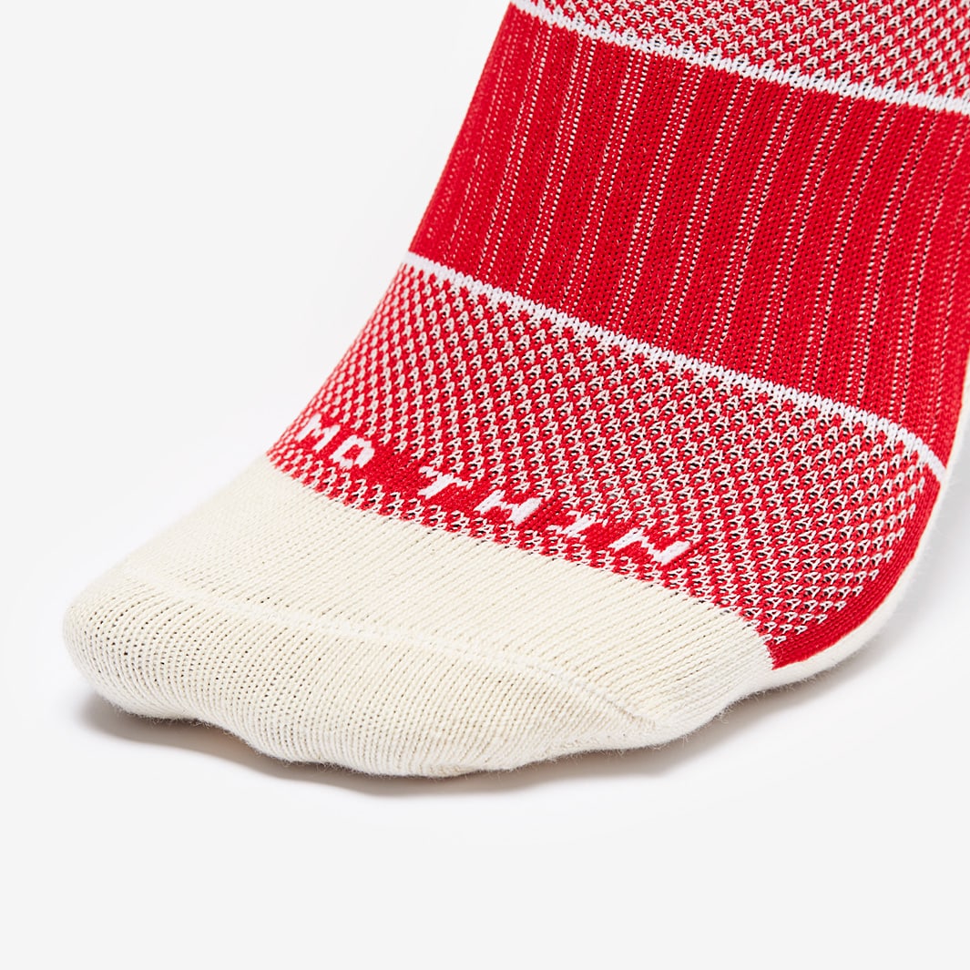 Trusox MidCalf Thin Crew Socks Mens Soccer Apparel RedWhite