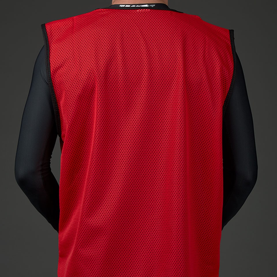 Football Equipment Pro Direct Diamond Pro Bib Training Red Pro Direct Soccer