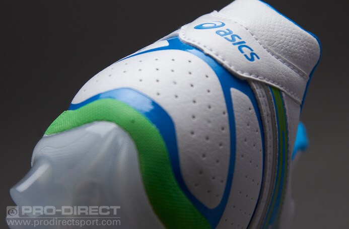 Asics Lethal Flash DS IT Blanc Bleu Vert