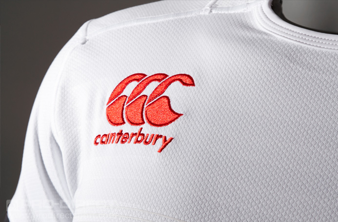 Maillot de rugby homme UBB City Canterbury 2018/2019 - Blanc/Bordeaux