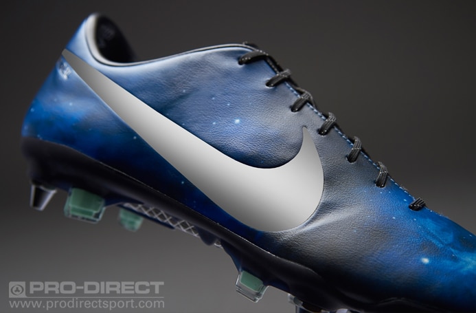 Nike Football Boots - Nike Mercurial IX CR7 SG Pro - Soccer Cleats - Galaxy - Dark Obsidian-Metallindoor Silver | Pro:Direct Soccer
