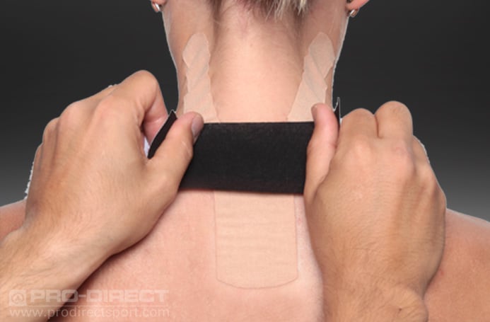 Kinesio Nacken Tape - Kinesiologie Tape - Schwarz | Pro:Direct Soccer