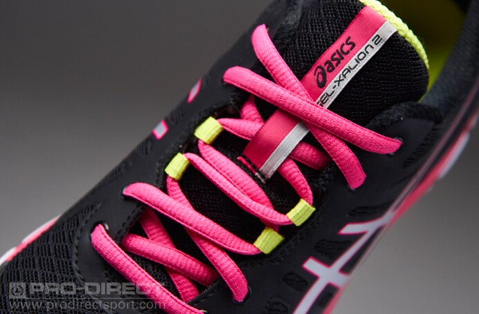 Womens Shoes Asics Womens Gel Xalion 2 Onyx White Hot Pink T4D9N 9901 Pro Direct Running