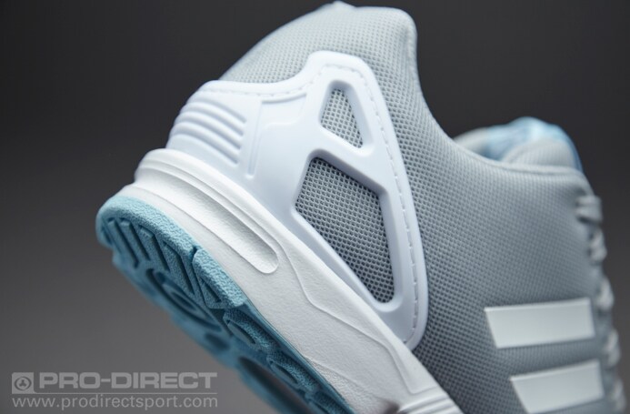 Womens Shoes - adidas Originals ZX Flux - Clear Onix / White