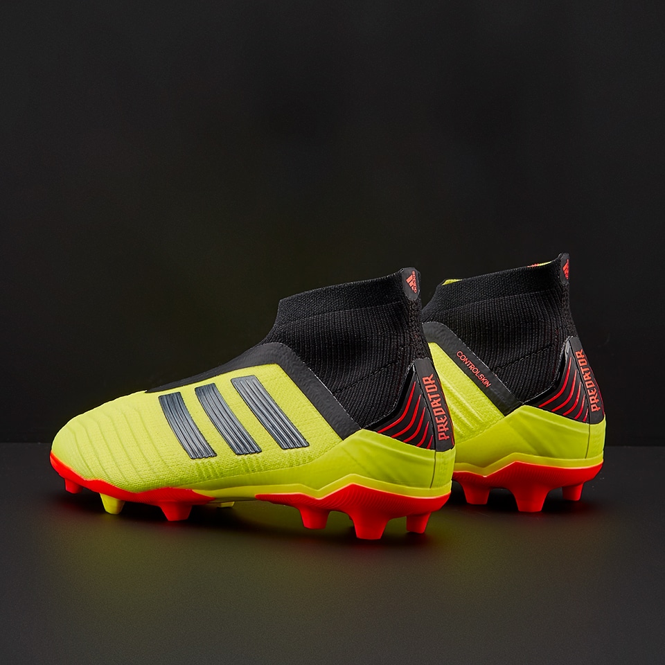 adidas Kids Predator 18+ FG Solar Yellow/Core Black/Solar Red