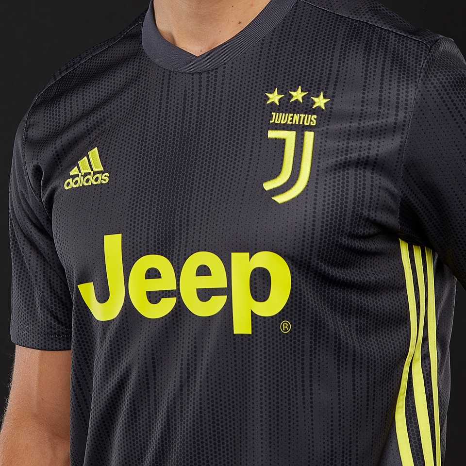 JUVENTUS 2018 2019 AWAY FOOTBALL SHIRT SOCCER JERSEY ADIDAS CF3488 sz S MEN  GRAY