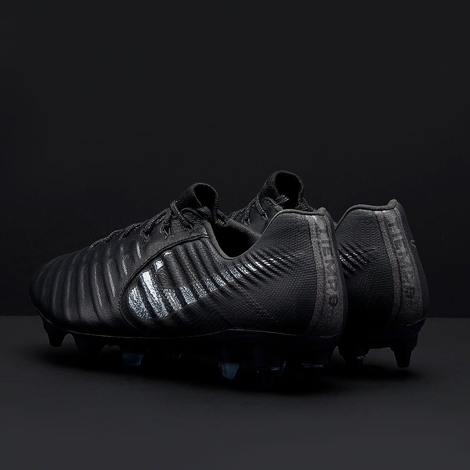 NIKE Tiempo Legend Ⅶ Elite SG-PRO AC Nike Tiempo Legend X Elite SG-Pro Anti-Clog - Black/Chrome