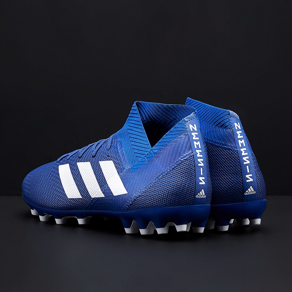 de fútbol - adidas Nemeziz 18.3 AG Azul/Blanco/Azul - BC0301 | Pro:Direct