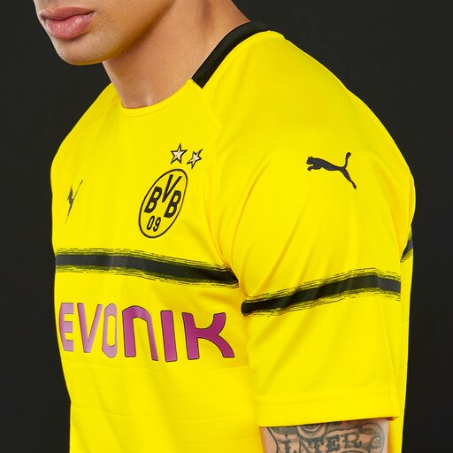 Puma Borussia Dortmund 2018/19 International SS Jersey - Cyber Yellow image 4 |