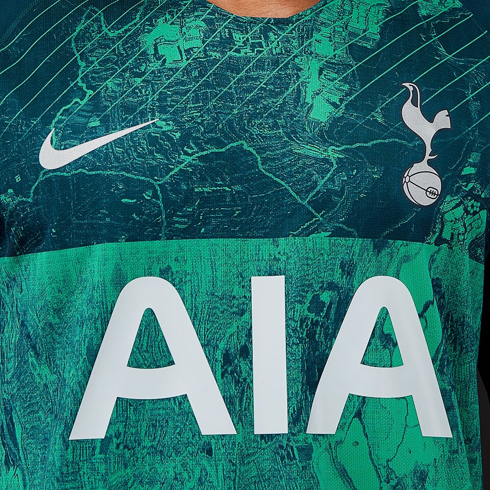 Nike Tottenham 3rd Jersey - Neptune Green/Armory Navy - SoccerPro