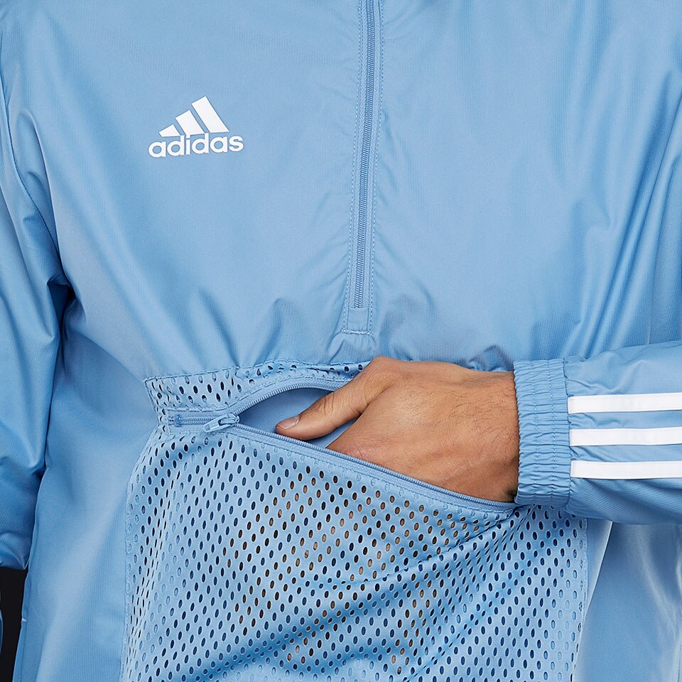 Ropa de deporte Cortavientos adidas Tango Windbreaker Azul