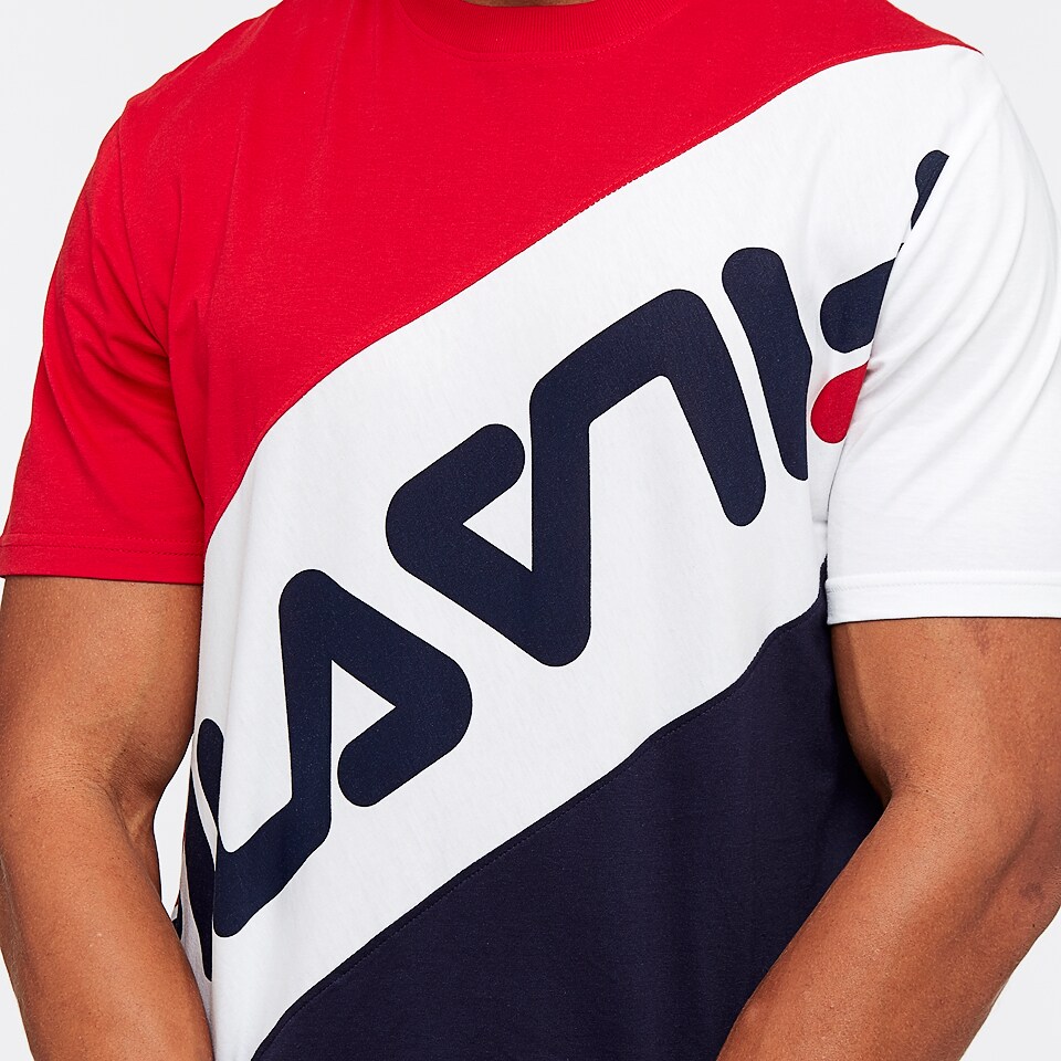 Fila rowan striped deals tee