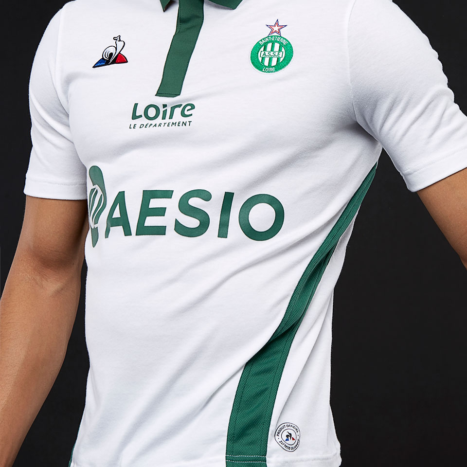 Maillot à manches courtes Le Coq Sportif AS Saint-Etienne 18/19