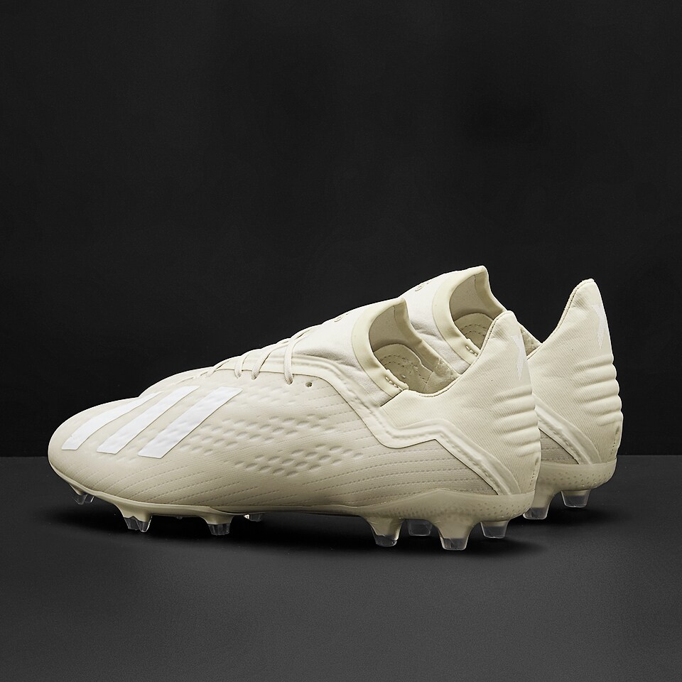 adidas X 18.2 FG - Mens Soccer Cleats - Firm Ground - White