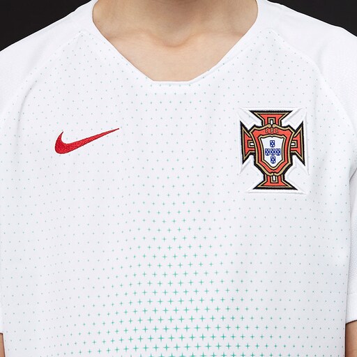 Nike Portugal 2018 Youths Stadium Home SS Jersey - Gym Red image 4 |