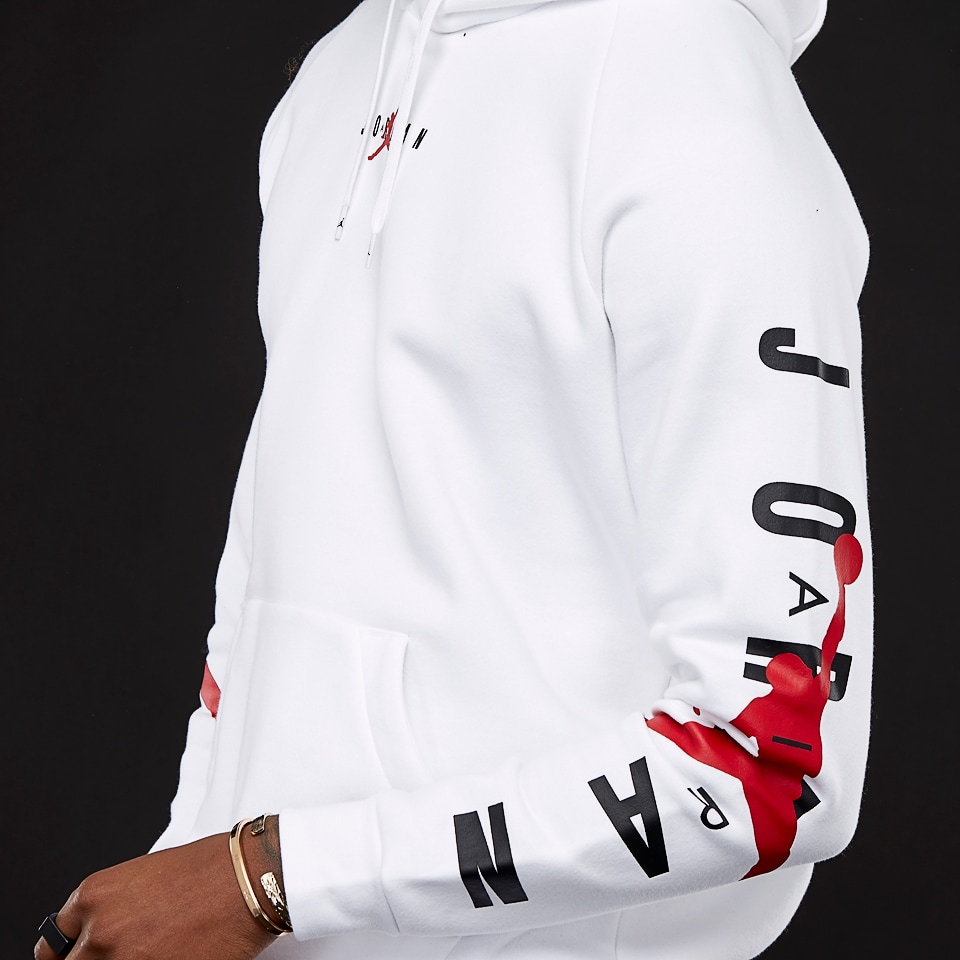 Mens Clothing Jordan Jumpman Air Hoodie White Hoodies Pro Direct Basketball