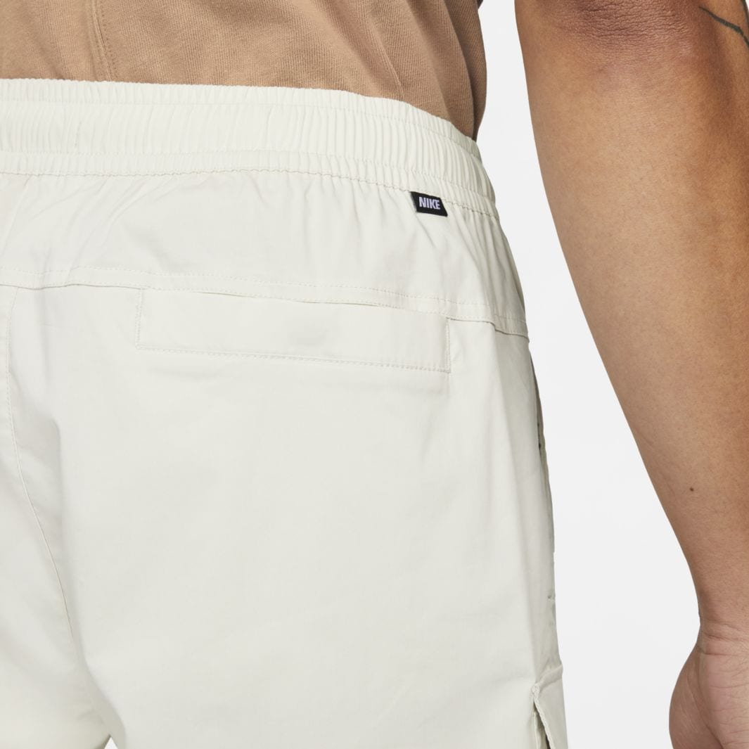 nike woven shorts light cream
