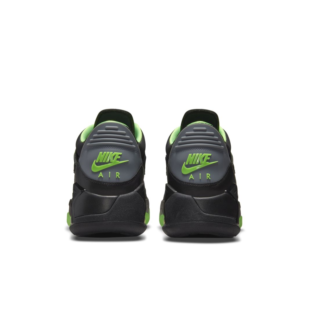 jordan air max 200 black and green