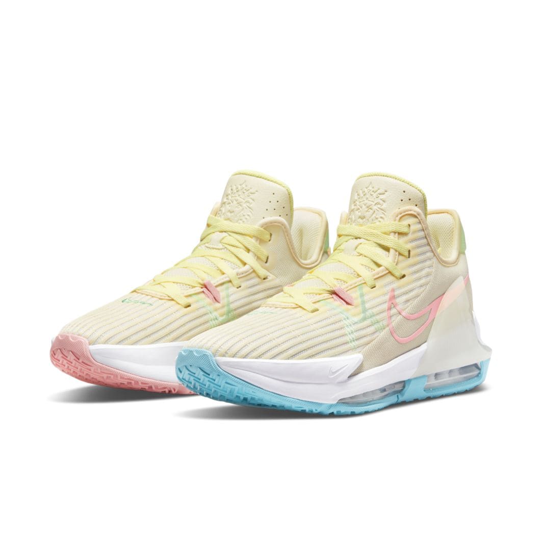 Nike LeBron Witness 6 - Coconut Milk/Polarised Blue/Vapour Green - Mens ...