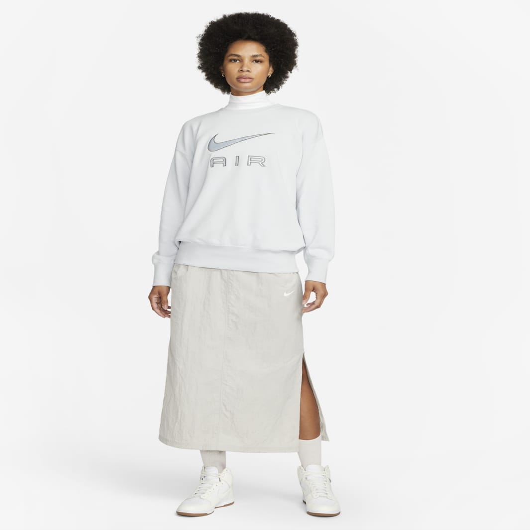 sudadera marron nike mujer