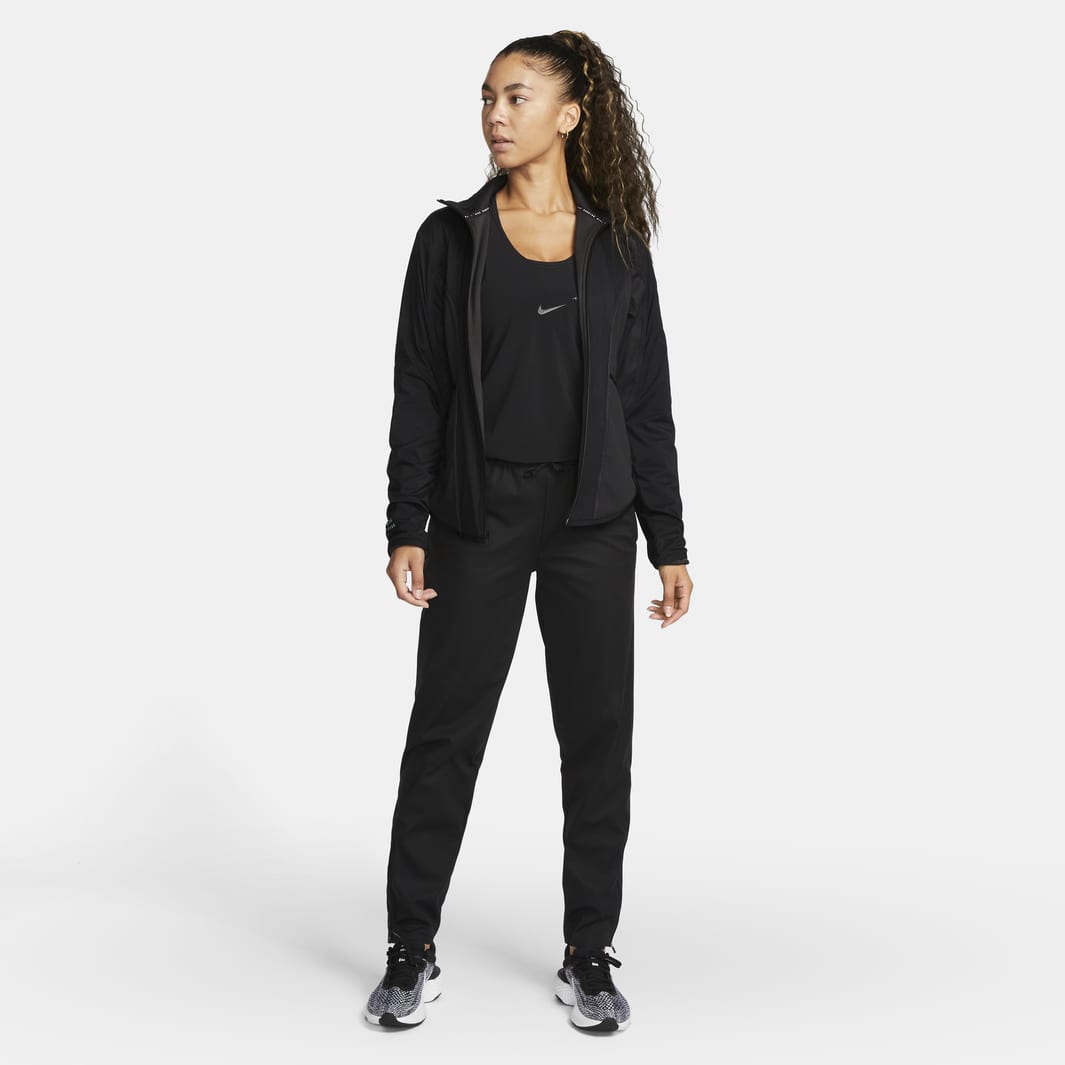 Nike Womens Storm-Fit Run Division Pants - Black/Black - Womens Clothing