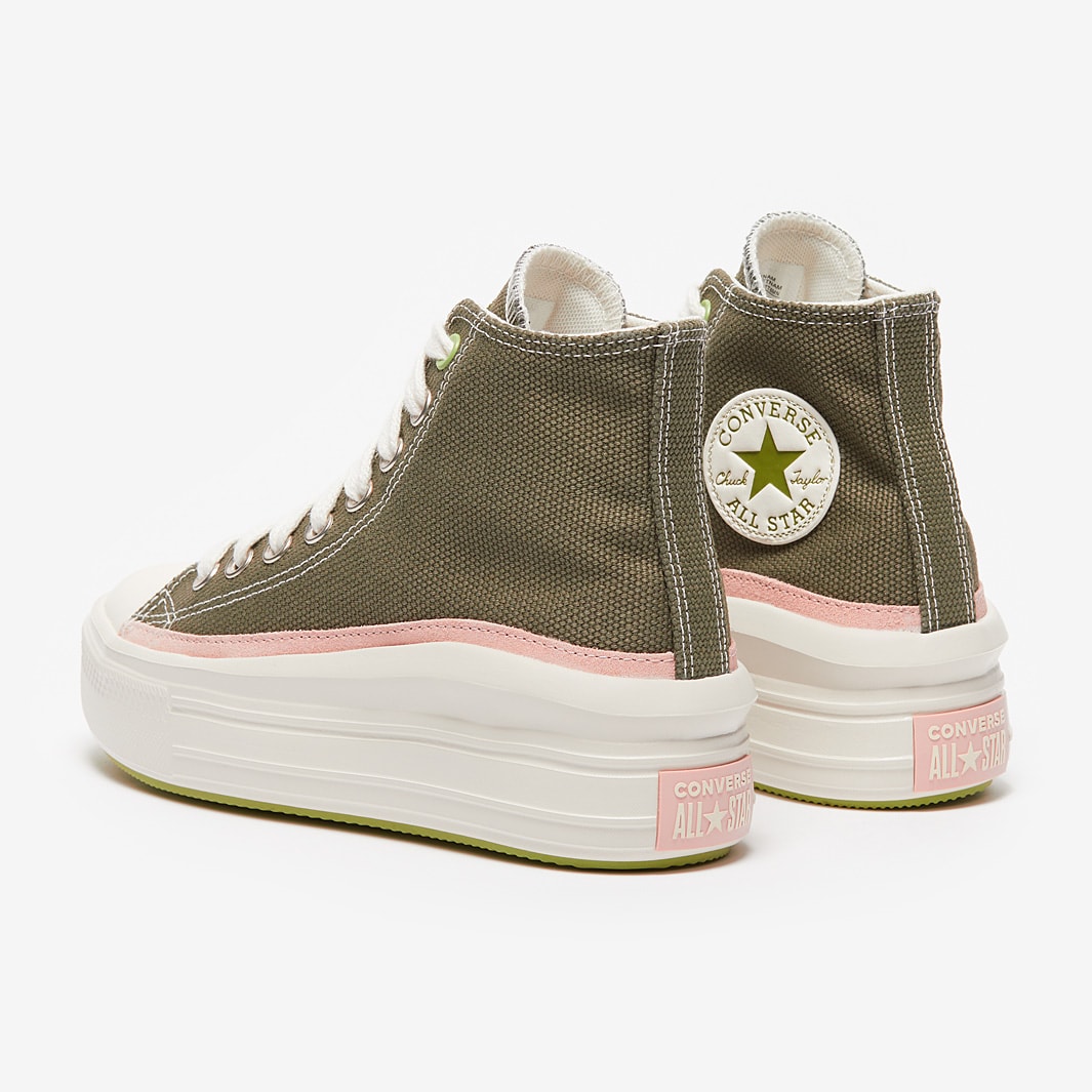 Converse Womens Chuck Taylor All Star Move Utility/Egret/Pink
