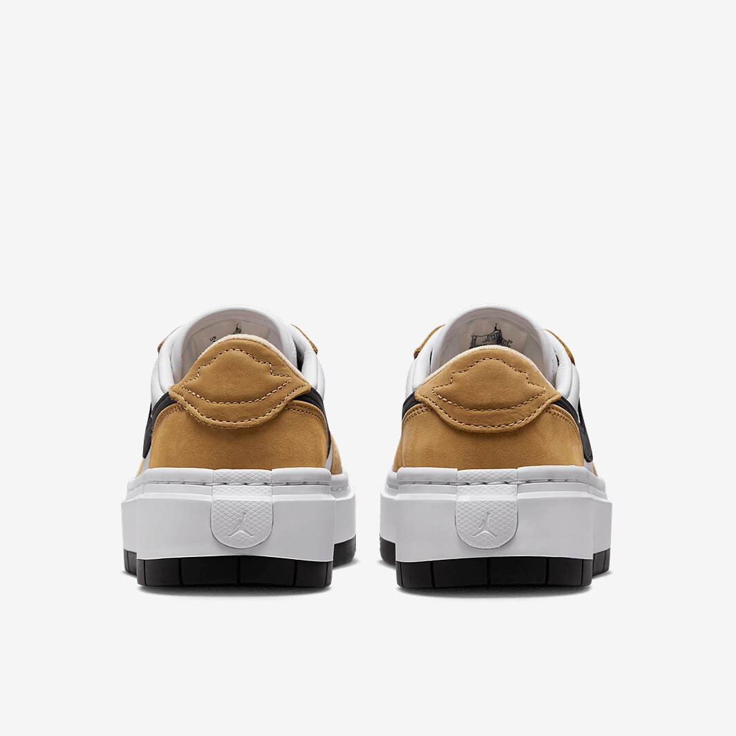 Womens Air Jordan 1 Elevate Low - Golden Harvest/Black/White