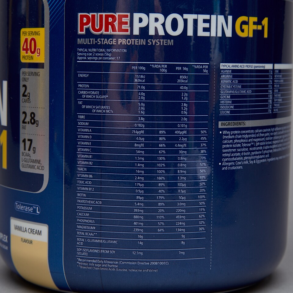 Nutrition Usn Pure Protein Gf Strawberry Kg Pro Direct Rugby