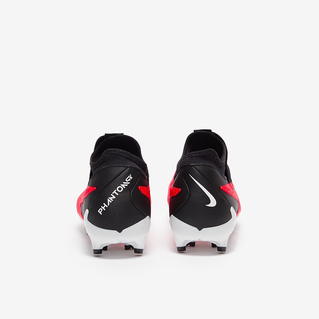 Nike Phantom GX Academy DF FG MG Bright Crimson Black White Mens Boots