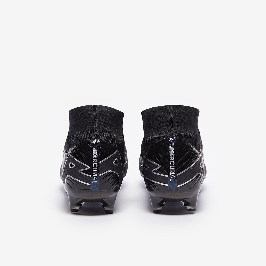 Nike Air Zoom Mercurial Superfly IX Elite AG Pro - Black/Chrome