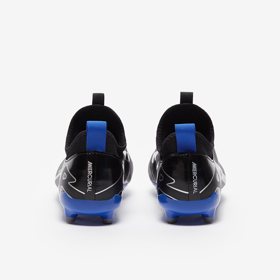 Nike Kids Air Zoom Mercurial Vapor XV Academy MG - Black/Chrome