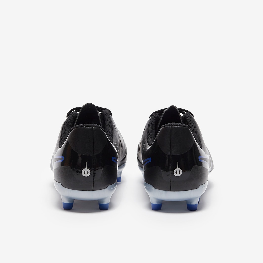 Nike Kids Tiempo Legend X Club FG/MG - Black/Chrome/Hyper