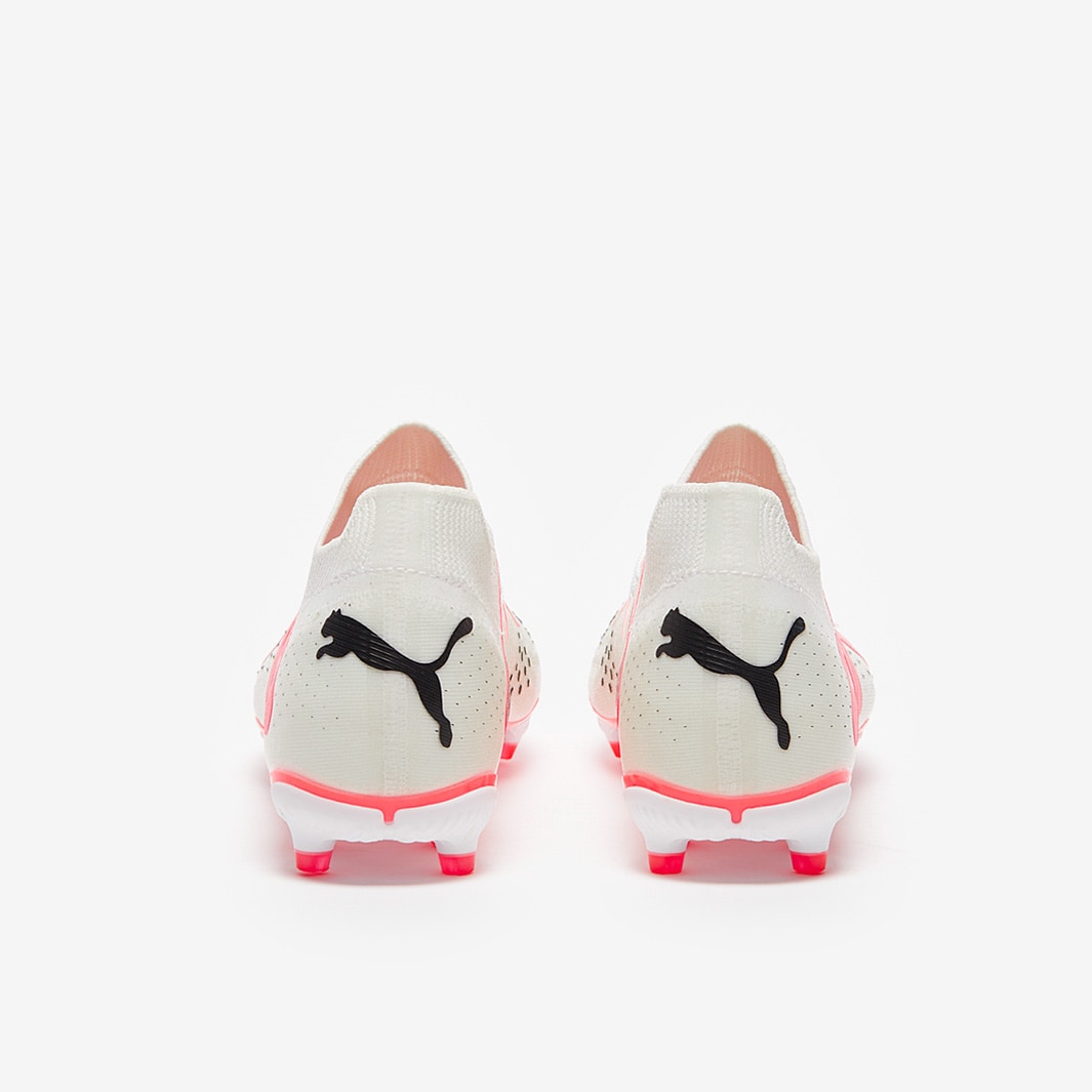 週末限定ンセール Puma Womens Future Match FG/AG - Puma White/Fire Orchid 洋楽