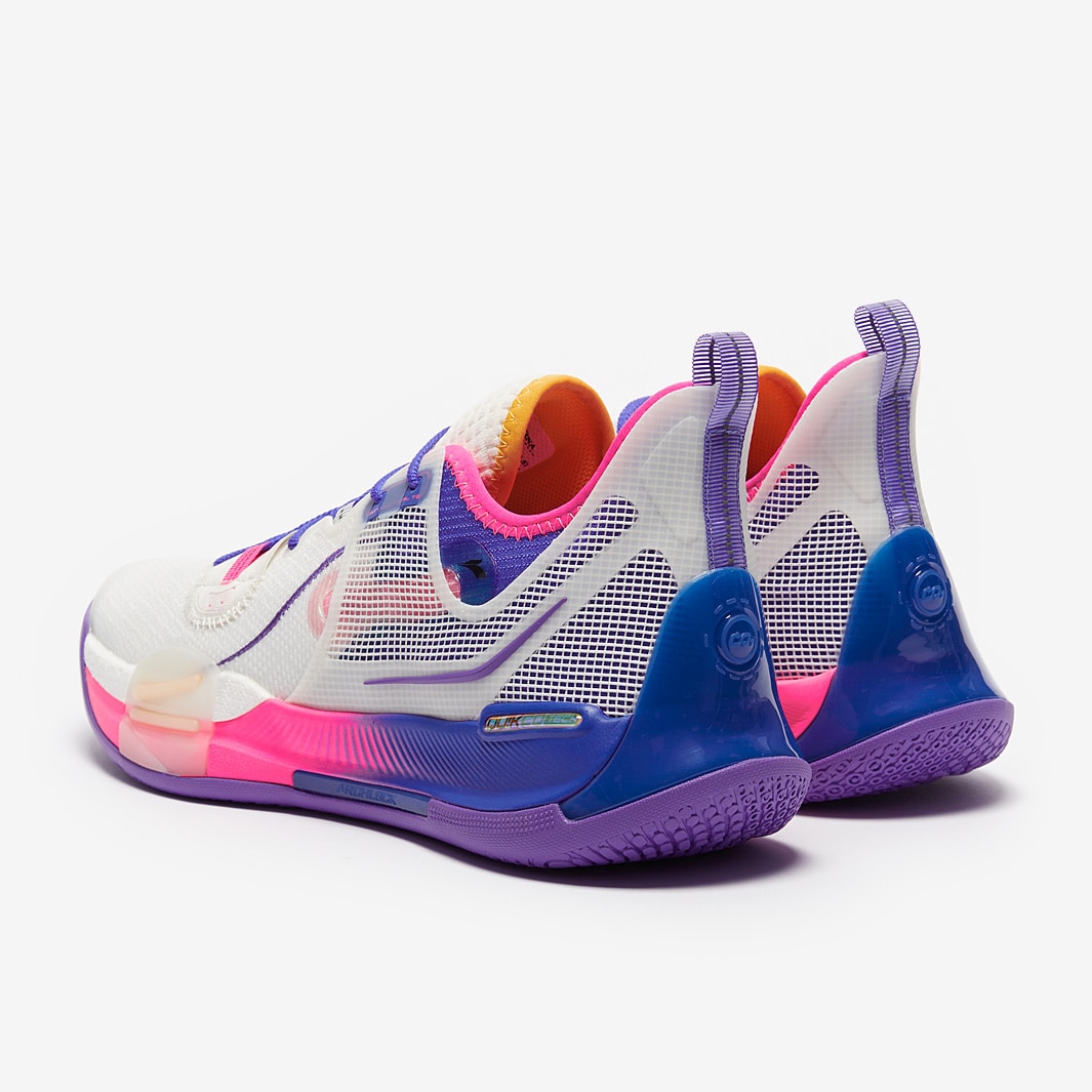 361 Degrees Burning Force Iso - Egret/Blue - Mens Shoes | Pro