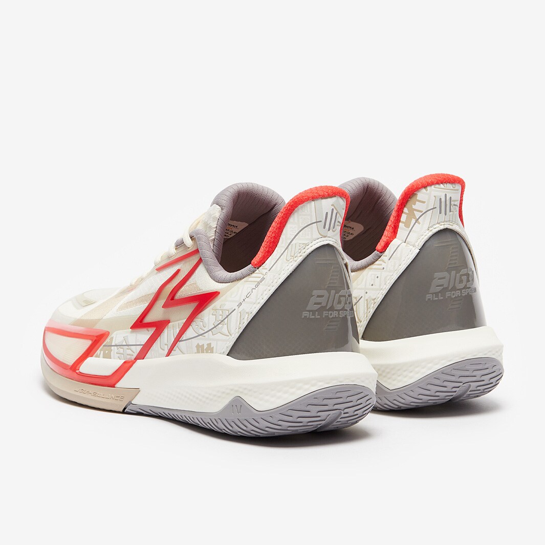 361 Degrees Big 3 4.0 Quik - White/Red - Mens Shoes | Pro:Direct