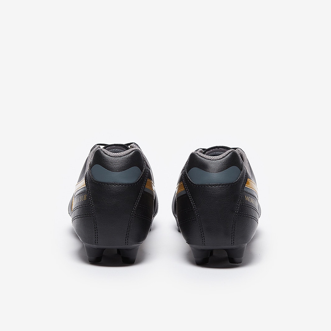 Mizuno Morelia II Club FG - Black/Gold/Dark Shadow - Mens Mizuno Morelia II Club FG - Black/Gold/Dark Shadow - Mens