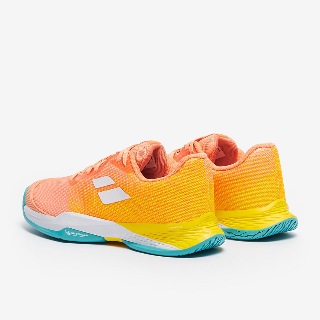 Babolat Girls Jet Mach All Court Coral/Gold Fusion Girls