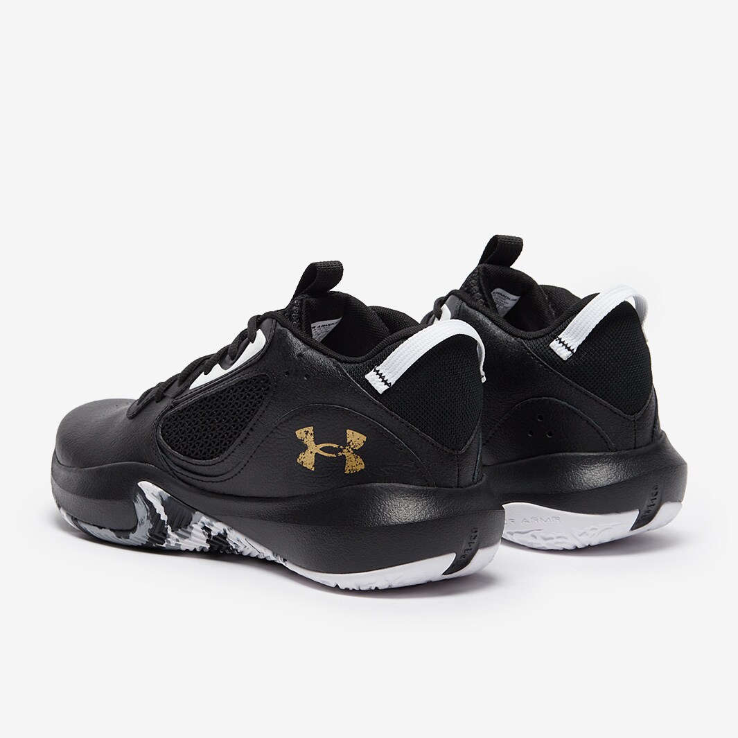 Under Armour Lockdown Black/Black/Metallic Gold Mens Shoes