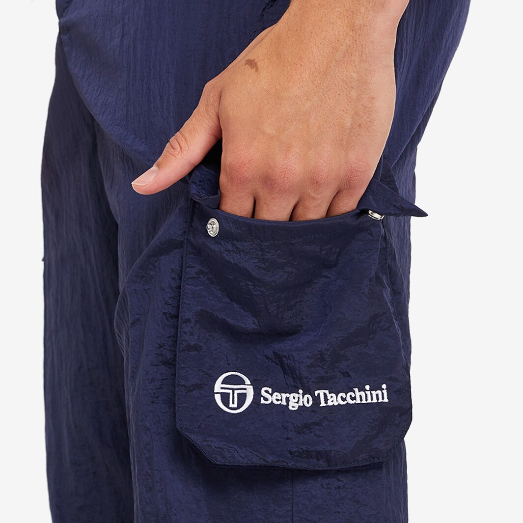 Sergio Tacchini Gavino Cargo Pants Maritime Blue Bottoms