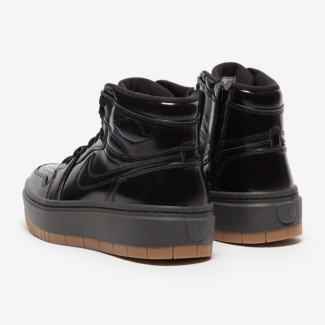 Womens Air Jordan Elevate High SE Black/Black/Medium Ash/Gum