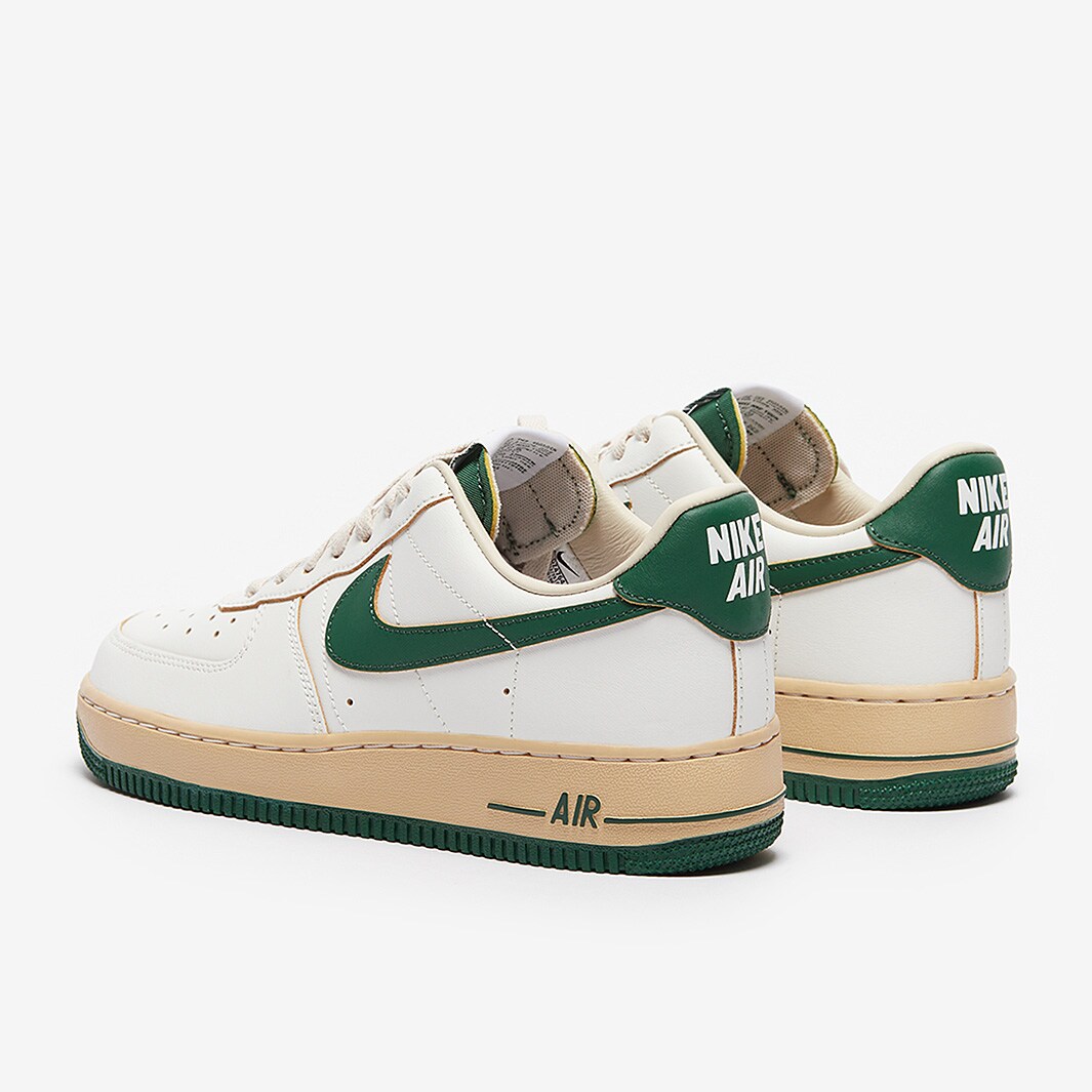 green and white air force 1