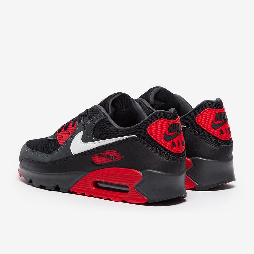 Nike Sportswear Air Max 90 Anthrazit Summit WeiB Schwarz Mystic Red Herrenschuhe Pro Direct Soccer
