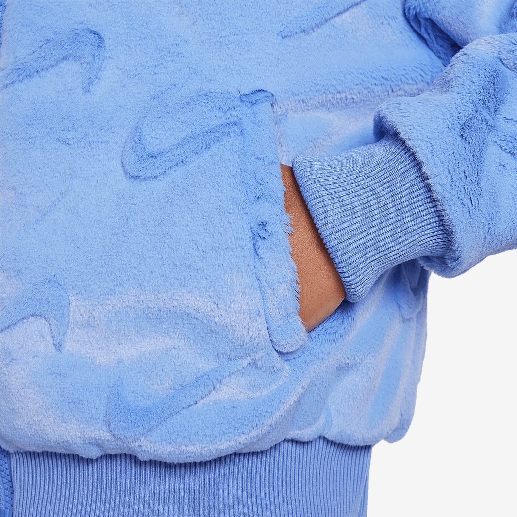 Nike Sportswear Older Kids Fur Trend Jacket (8-15Y) Polar Tops - Main Image