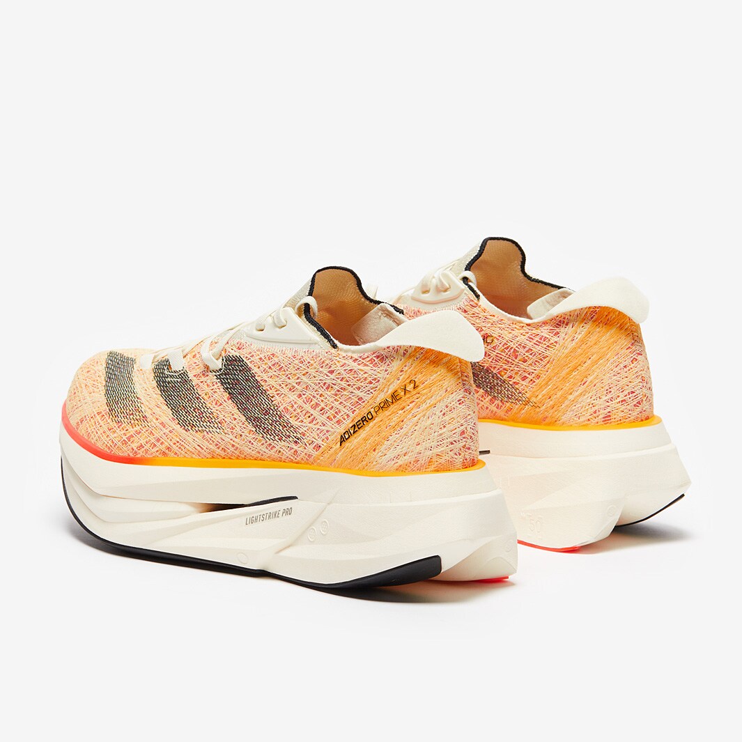 adidas adizero Prime X 2 Strung - Ivory/Core Black/Spark - Mens