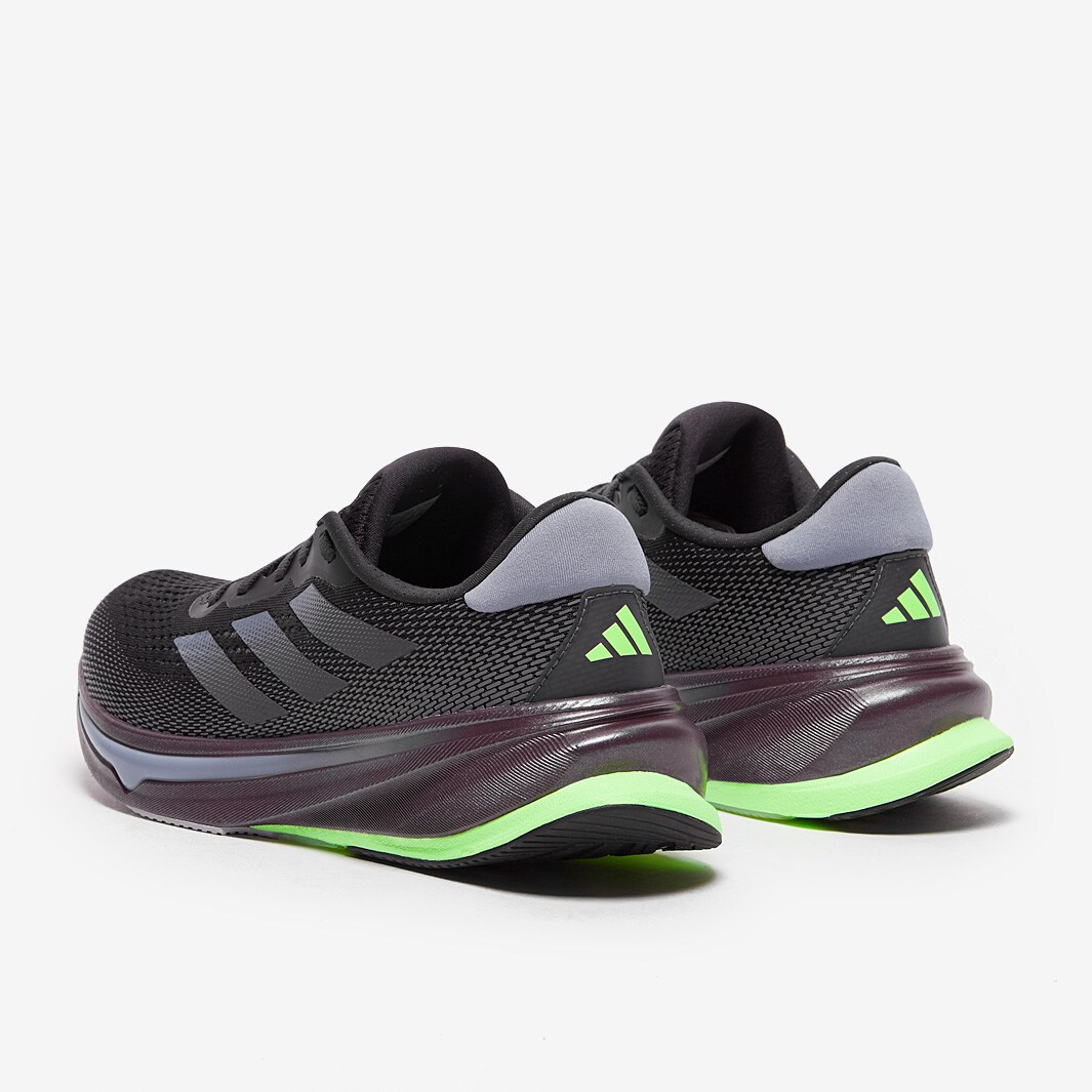 adidas Womens Supernova Rise Aurora Black/Shadow Violet/Green