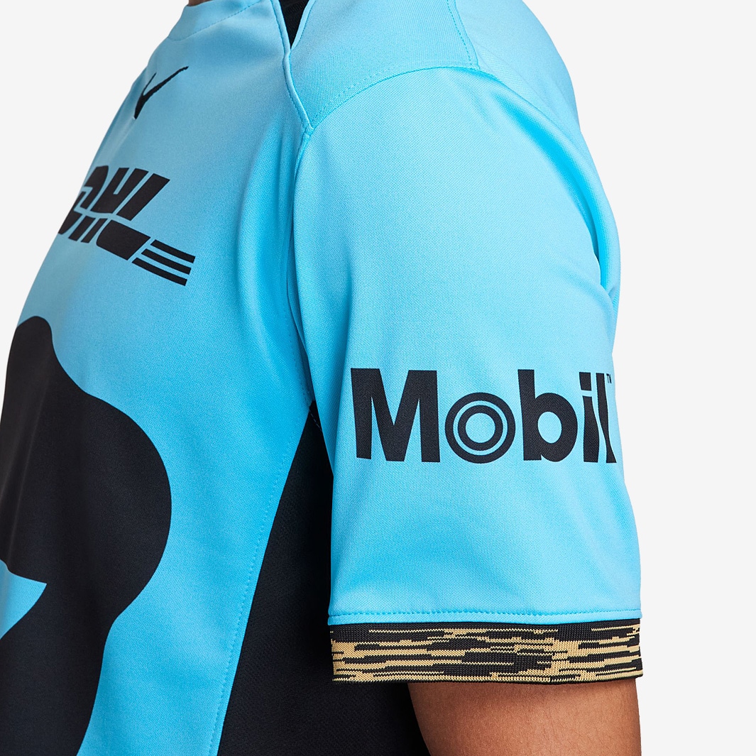 売れ筋商品|||ナイキ Tシャツ トップス レディース Men's Blue Pumas 2023/24 Third Stadium Replica Jersey Blue Pumas Nike 2023/24 Third Stadium Replica Jersey – Blue