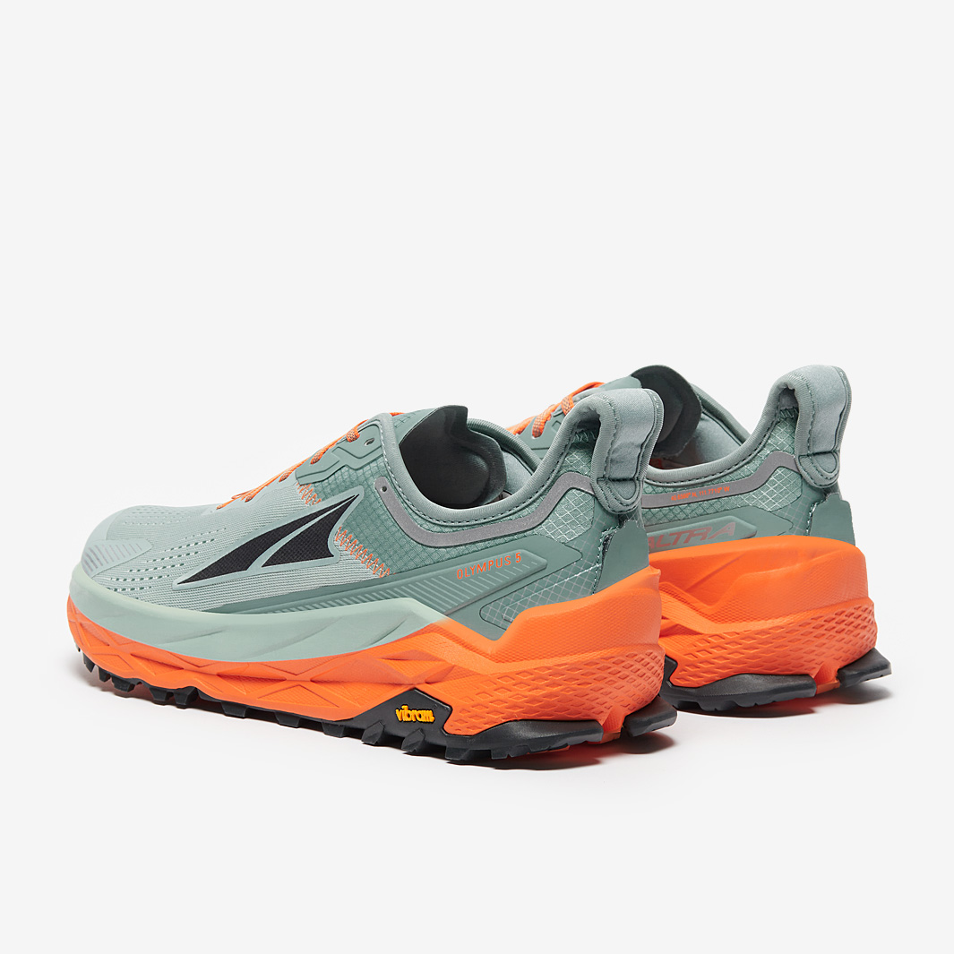 Altra Olympus 5 - Gray/Orange - Mens Shoes | Pro:Direct Running Altra Olympus 5 - Gray/Orange - Mens Shoes | Pro:Direct Running