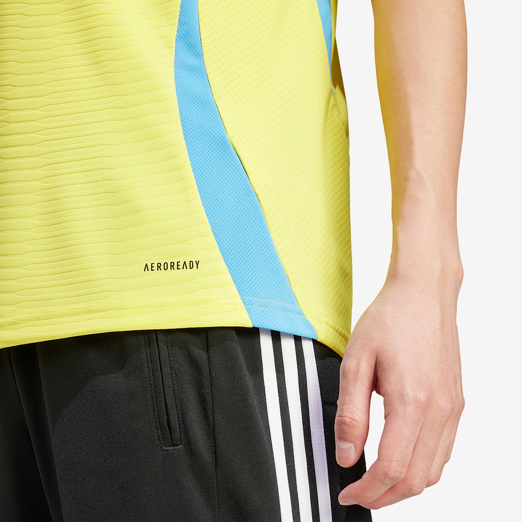 adidas Sweden 23/24 Home Shirt - Bright Yellow - Mens Replica |